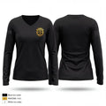 Y.E.P.A. 60154048 Women's Long Sleeve V-neck Shirt - 1