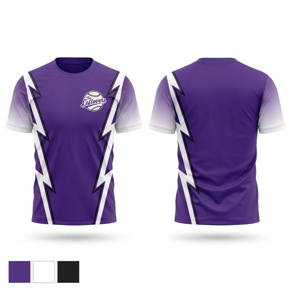 Short Sleeve Performance Shirt, The Left Overs, Baseball, Teamtime, Team time, sublimation, custom sports apparel, team uniforms, spirit wear, spiritwear, sports uniforms, custom shirts, team store, custom team store, fundraiser sports, apparel fundraiser