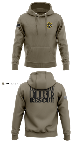 Hoodie, U. S. ARMY FIRE RESCUE, Army, Teamtime, Team time, sublimation, custom sports apparel, team uniforms, spirit wear, spiritwear, sports uniforms, custom shirts, team store, custom team store, fundraiser sports, apparel fundraiser