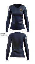 Treatment Platoon Women's Long Sleeve V-neck Shirt - 43