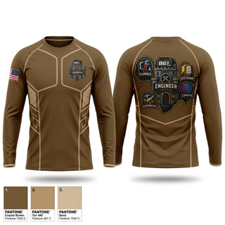 Long Sleeve Performance Shirt, 861, Army, Teamtime, Team time, sublimation, custom sports apparel, team uniforms, spirit wear, spiritwear, sports uniforms, custom shirts, team store, custom team store, fundraiser sports, apparel fundraiser