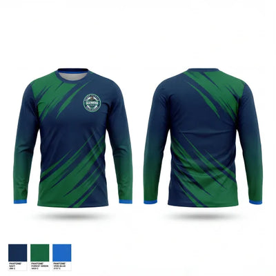 Heritage Prep Highlanders 54123200 Long Sleeve Performance Shirt 1