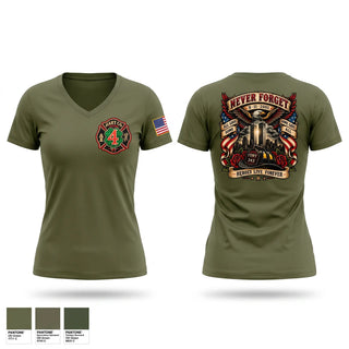 Womens Short Sleeve Vneck Shirt, Hart County Fire Department- Station 4, Fire Department, Teamtime, Team time, sublimation, custom sports apparel, team uniforms, spirit wear, spiritwear, sports uniforms, custom shirts, team store, custom team store, fundraiser sports, apparel fundraiser