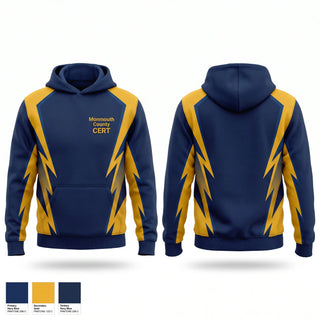 Hoodie, Monmouth County CERT, , Teamtime, Team time, sublimation, custom sports apparel, team uniforms, spirit wear, spiritwear, sports uniforms, custom shirts, team store, custom team store, fundraiser sports, apparel fundraiser