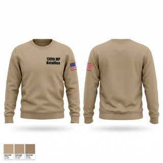 Crew Neck Sweatshirt, 139th MP Batallion, Army, Teamtime, Team time, sublimation, custom sports apparel, team uniforms, spirit wear, spiritwear, sports uniforms, custom shirts, team store, custom team store, fundraiser sports, apparel fundraiser
