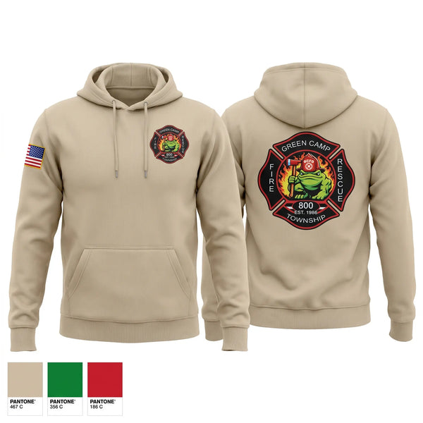 Hoodie, Gcfd, Fire Department, Teamtime, Team time, sublimation, custom sports apparel, team uniforms, spirit wear, spiritwear, sports uniforms, custom shirts, team store, custom team store, fundraiser sports, apparel fundraiser