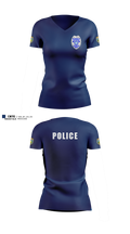 Odessa Police Department 86817075 Women's Short Sleeve V-neck Shirt - 1