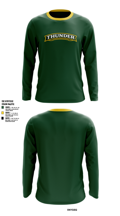 Thunder 35968861 Long Sleeve Performance Shirt 11