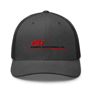 J &J GMI 6601306 Retro Trucker Hat | Yupoong 6606