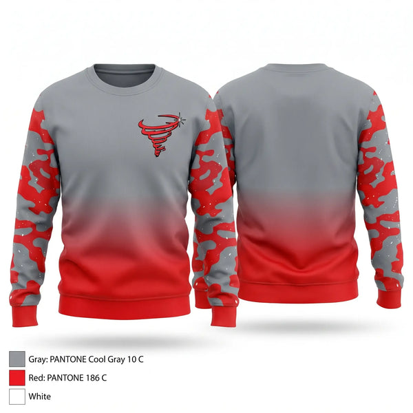 Crew Neck Sweatshirt, Bradford Tornadoes, , Teamtime, Team time, sublimation, custom sports apparel, team uniforms, spirit wear, spiritwear, sports uniforms, custom shirts, team store, custom team store, fundraiser sports, apparel fundraiser