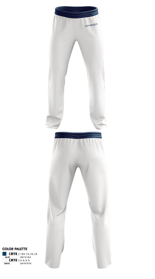 Sweatpants, Convergint Pelotonia, Cycling, Teamtime, Team time, sublimation, custom sports apparel, team uniforms, spirit wear, spiritwear, sports uniforms, custom shirts, team store, custom team store, fundraiser sports, apparel fundraiser