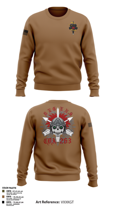 CDA 263 86429652 Crew Neck Sweatshirt - 106