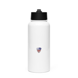 Vet-Sec Protective agency 68125060 Stainless Steel Water Bottle with a Straw Lid
