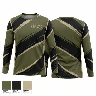 Opulence Security 22783691 Long Sleeve Performance Shirt 2