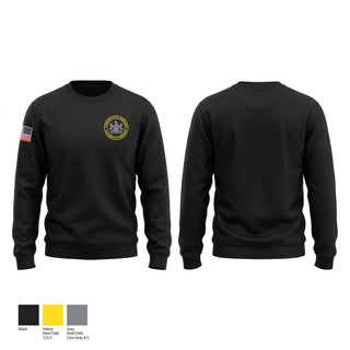 Crew Neck Sweatshirt, Pennsylvania Department of Corrections, Police, Teamtime, Team time, sublimation, custom sports apparel, team uniforms, spirit wear, spiritwear, sports uniforms, custom shirts, team store, custom team store, fundraiser sports, apparel fundraiser