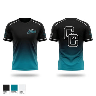 Short Sleeve Performance Shirt, Copa Chaos, Baseball, Teamtime, Team time, sublimation, custom sports apparel, team uniforms, spirit wear, spiritwear, sports uniforms, custom shirts, team store, custom team store, fundraiser sports, apparel fundraiser