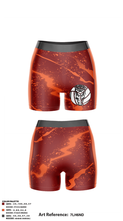 Rancho San Juan Girls Volleyball 39799054 Track Shorts - 1