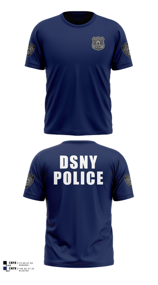 Short Sleeve Performance Shirt, DSNY Police, Police, Teamtime, Team time, sublimation, custom sports apparel, team uniforms, spirit wear, spiritwear, sports uniforms, custom shirts, team store, custom team store, fundraiser sports, apparel fundraiser