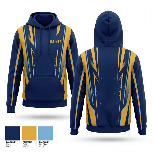 Hoodie, Saints, Women's Lacrosse, Teamtime, Team time, sublimation, custom sports apparel, team uniforms, spirit wear, spiritwear, sports uniforms, custom shirts, team store, custom team store, fundraiser sports, apparel fundraiser