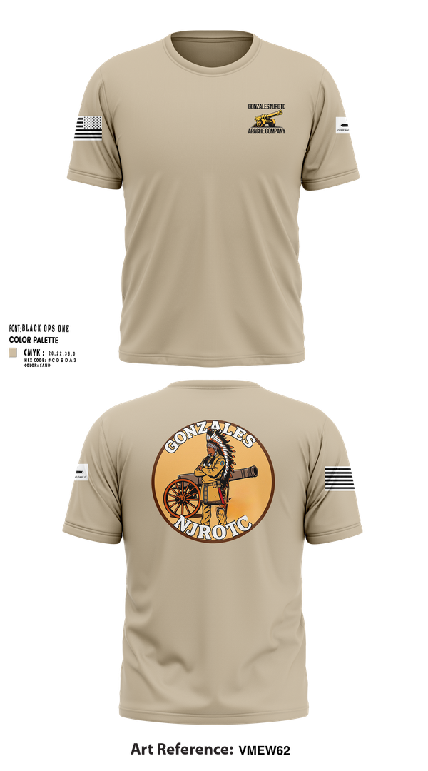 Short Sleeve Performance Shirt, NJROTC Apache Company, , Teamtime, Team time, sublimation, custom sports apparel, team uniforms, spirit wear, spiritwear, sports uniforms, custom shirts, team store, custom team store, fundraiser sports, apparel fundraiser