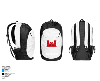 Gear Bag, 205TH EN BN, Army, Teamtime, Team time, sublimation, custom sports apparel, team uniforms, spirit wear, spiritwear, sports uniforms, custom shirts, team store, custom team store, fundraiser sports, apparel fundraiser