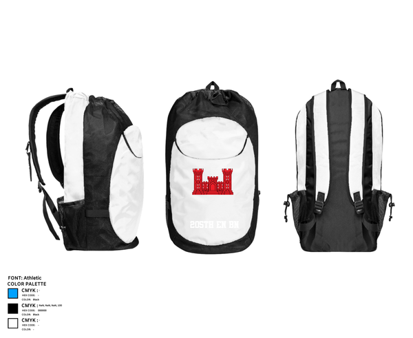Gear Bag, 205TH EN BN, Army, Teamtime, Team time, sublimation, custom sports apparel, team uniforms, spirit wear, spiritwear, sports uniforms, custom shirts, team store, custom team store, fundraiser sports, apparel fundraiser