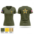 Osceola County Sheriff's Office 544940 Women's Short Sleeve V-neck Shirt - 1