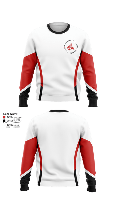 Grantsville Girls Soccer 58170846 Crew Neck Sweatshirt - 3