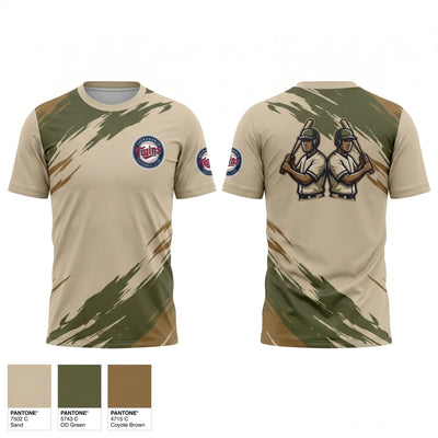 Sacramento Twins Short Sleeve Performance Shirt - 1
