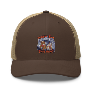 Bigger den yourz kennelz 20152754 Retro Trucker Hat | Yupoong 6606