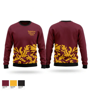 Crew Neck Sweatshirt, Salpointe E-Sports Team, E-Sports, Teamtime, Team time, sublimation, custom sports apparel, team uniforms, spirit wear, spiritwear, sports uniforms, custom shirts, team store, custom team store, fundraiser sports, apparel fundraiser