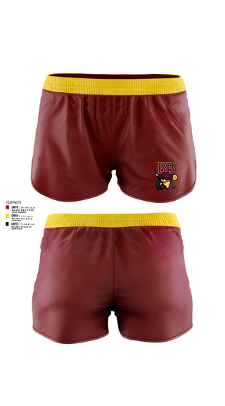 Womens Shorts, Barren Bandits, Softball, Teamtime, Team time, sublimation, custom sports apparel, team uniforms, spirit wear, spiritwear, sports uniforms, custom shirts, team store, custom team store, fundraiser sports, apparel fundraiser
