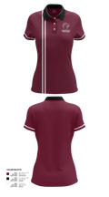 Biggersville High School 45490273 Women's Short Sleeve Performance Polo  - 10