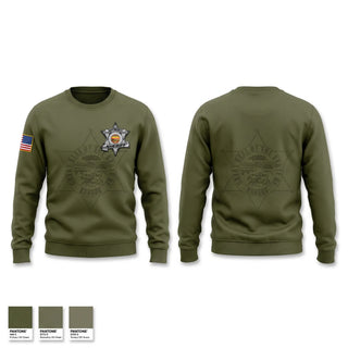 Crew Neck Sweatshirt, Crawford county detective, Police, Teamtime, Team time, sublimation, custom sports apparel, team uniforms, spirit wear, spiritwear, sports uniforms, custom shirts, team store, custom team store, fundraiser sports, apparel fundraiser