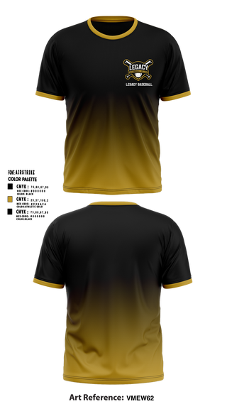 Short Sleeve Performance Shirt, Legacy Baseball Club, Baseball, Teamtime, Team time, sublimation, custom sports apparel, team uniforms, spirit wear, spiritwear, sports uniforms, custom shirts, team store, custom team store, fundraiser sports, apparel fundraiser