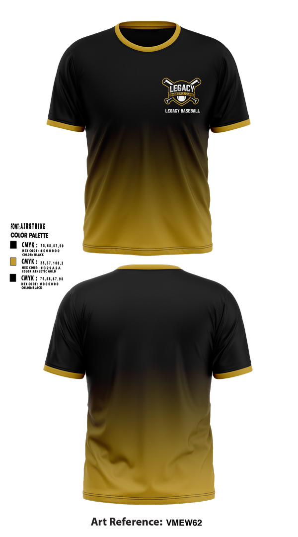 Short Sleeve Performance Shirt, Legacy Baseball Club, Baseball, Teamtime, Team time, sublimation, custom sports apparel, team uniforms, spirit wear, spiritwear, sports uniforms, custom shirts, team store, custom team store, fundraiser sports, apparel fundraiser