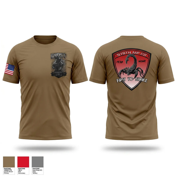 Short Sleeve Performance Shirt, 2nd Platoon 978th MP Co, Army, Teamtime, Team time, sublimation, custom sports apparel, team uniforms, spirit wear, spiritwear, sports uniforms, custom shirts, team store, custom team store, fundraiser sports, apparel fundraiser
