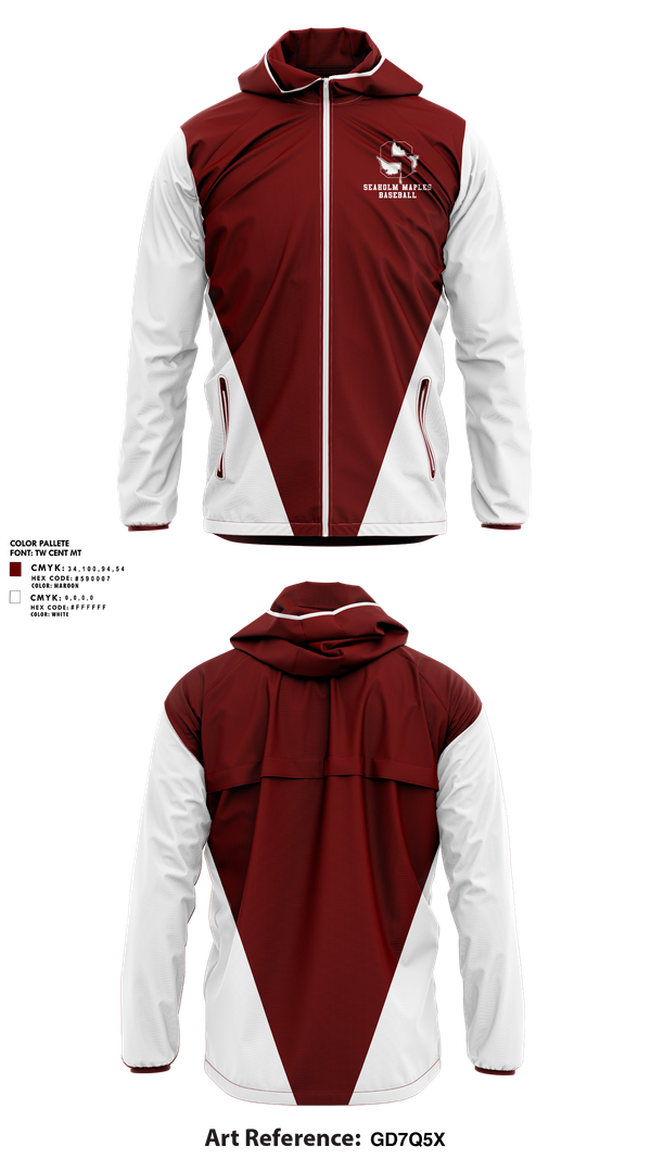 Windbreaker, Seaholm Maples Baseball, Baseball, Teamtime, Team time, sublimation, custom sports apparel, team uniforms, spirit wear, spiritwear, sports uniforms, custom shirts, team store, custom team store, fundraiser sports, apparel fundraiser