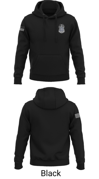 Hoodie, Norfolk State University Police Department, Police, Teamtime, Team time, sublimation, custom sports apparel, team uniforms, spirit wear, spiritwear, sports uniforms, custom shirts, team store, custom team store, fundraiser sports, apparel fundraiser