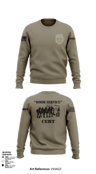 Crew Neck Sweatshirt, Green Haven CERT, , Teamtime, Team time, sublimation, custom sports apparel, team uniforms, spirit wear, spiritwear, sports uniforms, custom shirts, team store, custom team store, fundraiser sports, apparel fundraiser