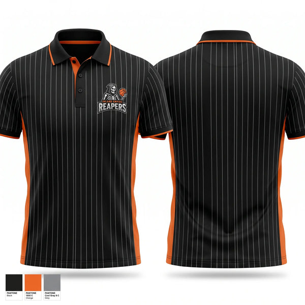Short Sleeve Performance Polo, IE Reapers, Men's Basketball, Teamtime, Team time, sublimation, custom sports apparel, team uniforms, spirit wear, spiritwear, sports uniforms, custom shirts, team store, custom team store, fundraiser sports, apparel fundraiser