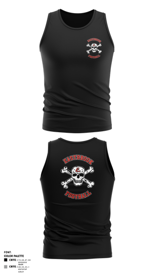 Tank Top, Eastbrook Football, Army, Teamtime, Team time, sublimation, custom sports apparel, team uniforms, spirit wear, spiritwear, sports uniforms, custom shirts, team store, custom team store, fundraiser sports, apparel fundraiser