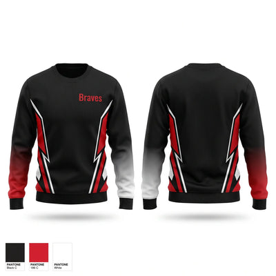 Braves Crew Neck Sweatshirt - 1