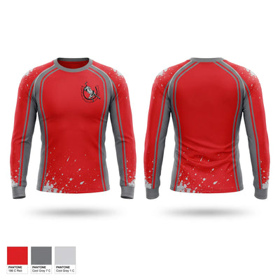Bedford Junior High School Cross Country Long Sleeve Performance Shirt 1