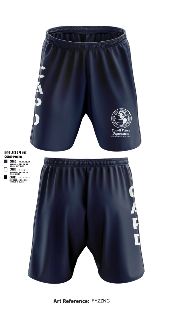 Athletic Shorts With Pockets, Cadott Police Department, Police, Teamtime, Team time, sublimation, custom sports apparel, team uniforms, spirit wear, spiritwear, sports uniforms, custom shirts, team store, custom team store, fundraiser sports, apparel fundraiser