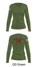 Blackfoot 2nd platoon 36446718 Women's Long Sleeve V-neck Shirt - 57