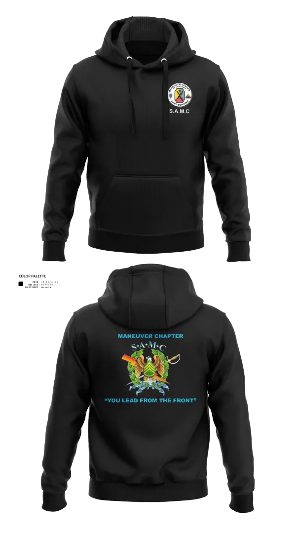 Hoodie, MCoE Sergeant Audie Murphy Club (SMAC), Army, Teamtime, Team time, sublimation, custom sports apparel, team uniforms, spirit wear, spiritwear, sports uniforms, custom shirts, team store, custom team store, fundraiser sports, apparel fundraiser