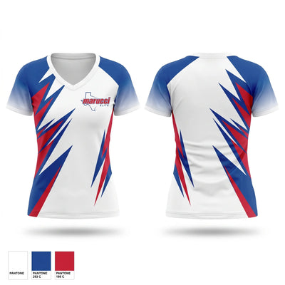 Marucci Athletics Elite Women's Short Sleeve V-neck Shirt - 1