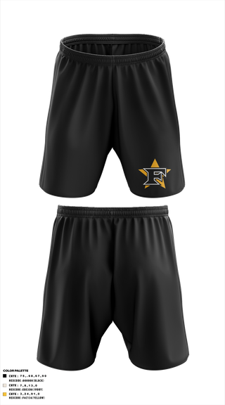 Athletic Shorts With Pockets, Five Star Mafia, Baseball, Teamtime, Team time, sublimation, custom sports apparel, team uniforms, spirit wear, spiritwear, sports uniforms, custom shirts, team store, custom team store, fundraiser sports, apparel fundraiser