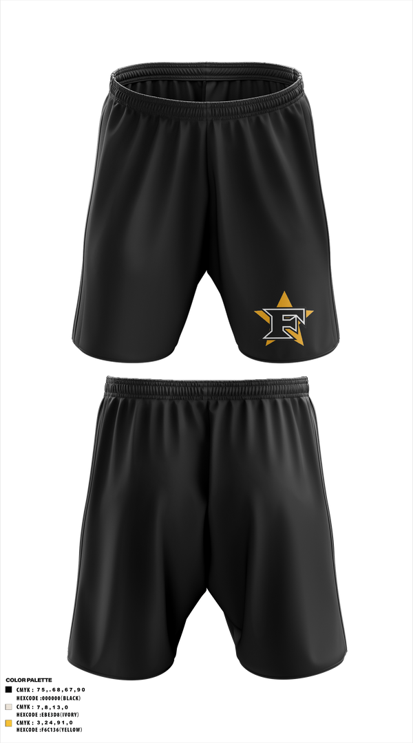 Athletic Shorts With Pockets, Five Star Mafia, Baseball, Teamtime, Team time, sublimation, custom sports apparel, team uniforms, spirit wear, spiritwear, sports uniforms, custom shirts, team store, custom team store, fundraiser sports, apparel fundraiser